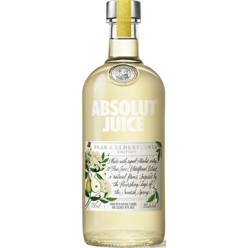 ABSOLUT JUICE PEAR & ELDERFLOWER (750ML)