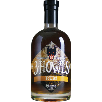 3 HOWLS GOLD LABEL RUM (750ML)