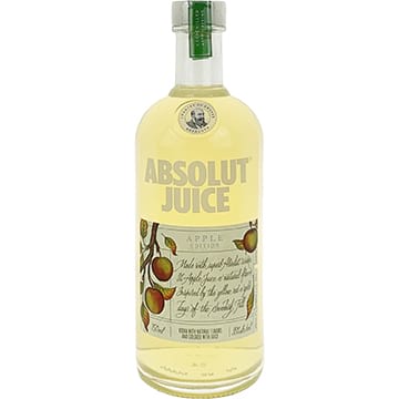 ABSOLUT VODKA JUICE APPLE (750ML)