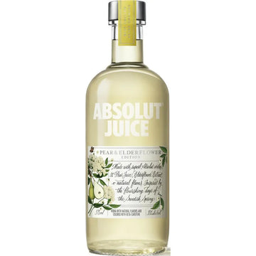 ABSOLUT JUICE PEAR & ELFLOWR (375ML)