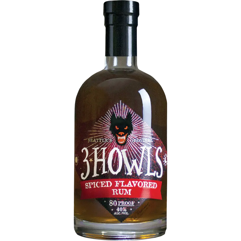 3 HOWLS SPICE RUM (750ML)