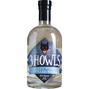 3 HOWLS VODKA  (750ML)