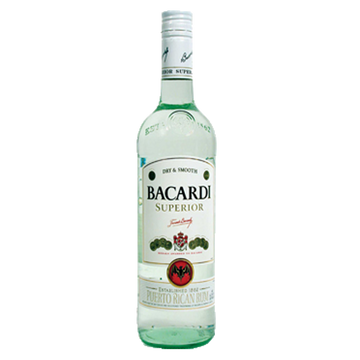 BACARDI  SILVER RUM (375ML)