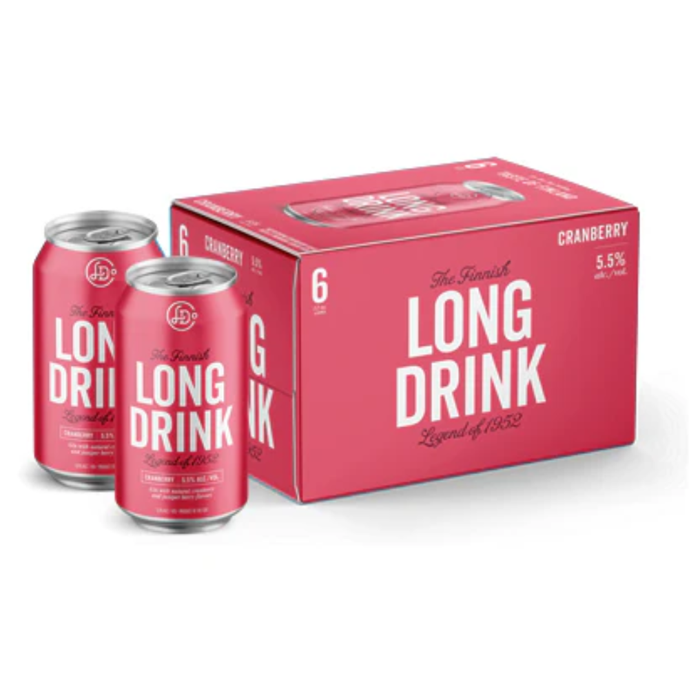LONG DRINK CRANBERRY(12OZ/6PK)
