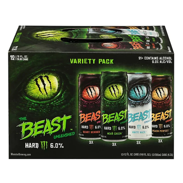 MONSTER THE BEAST UNLEASHED VARIETY C (12/12OZ)