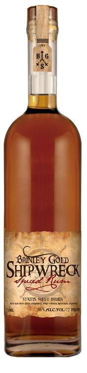 BRINLEY GOLD SHIPWRECK SPICED (750ML)