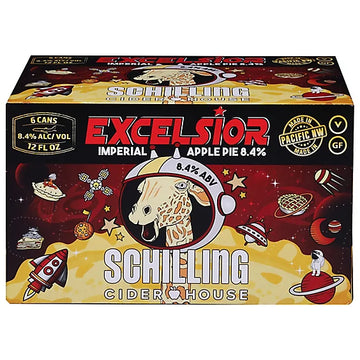 SCHILLING CIDER EXCELSIOR APPLE PIE (6/12OZ)