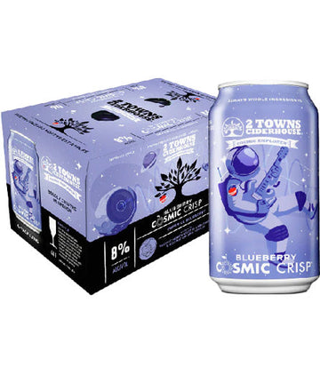 2 TOWNS CIDER BLUEBERRY COSMIC CRISP (6PK)