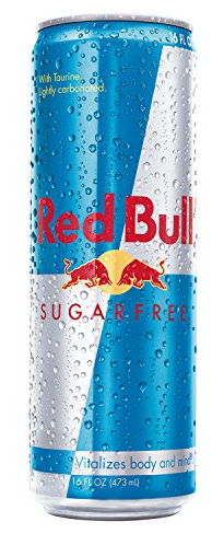 RED BULL SUGER FREE (16OZ)