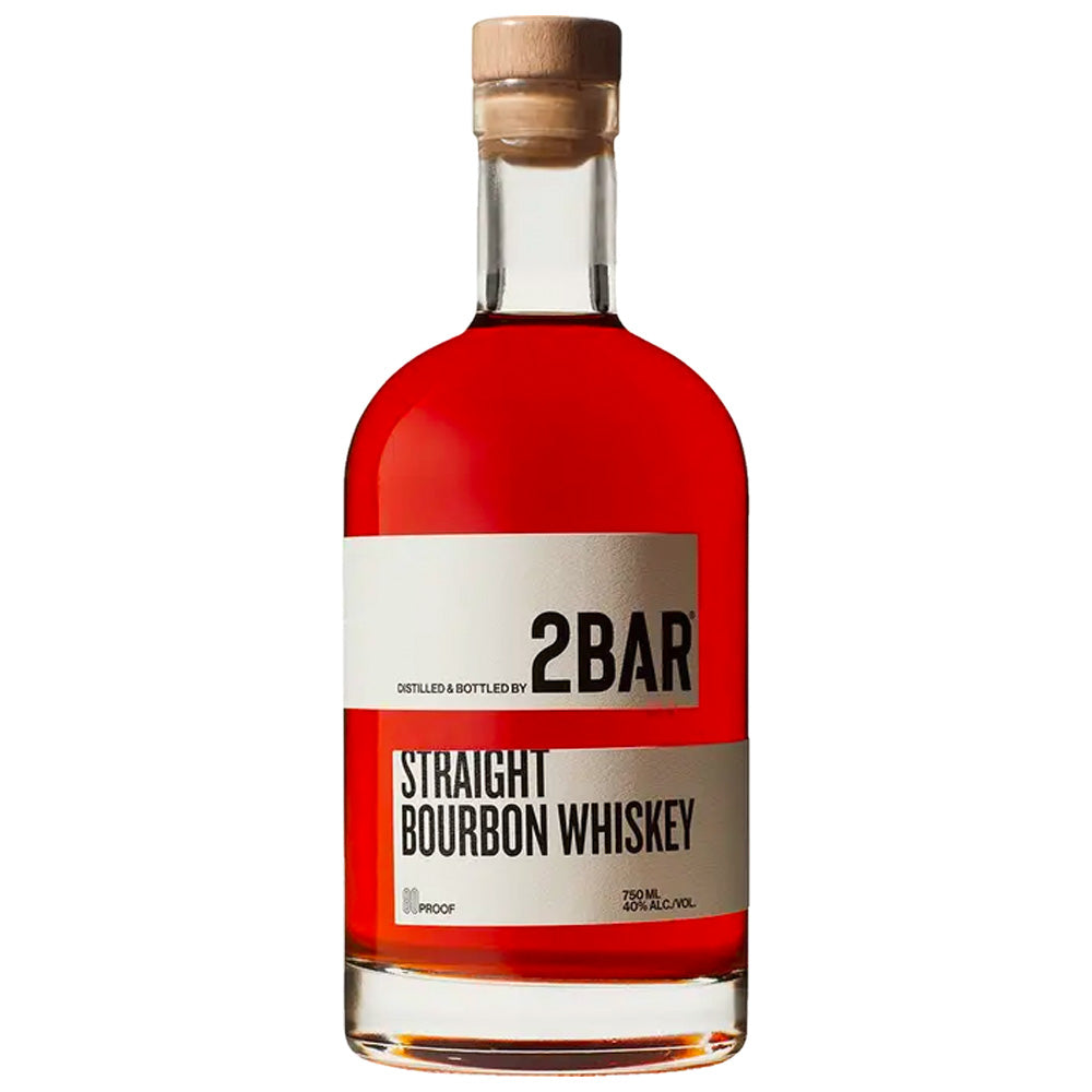 2BAR STRAIGHT BBN WSKY (750ML)