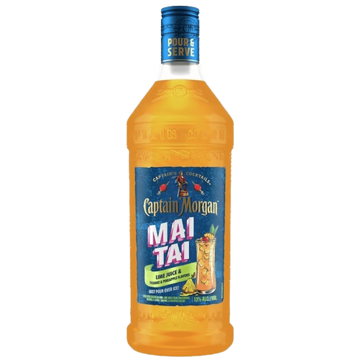 CAPTAIN MORGAN MAI TAI 1.75LT