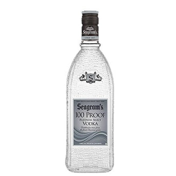 SEAGRAM'S PLATINUM 100P VODKA (50ML)