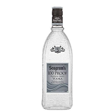 SEAGRAM'S PLATINUM 100P VODKA (50ML)