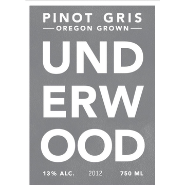 UNDERWOOD PINOT GRIS (750ML)