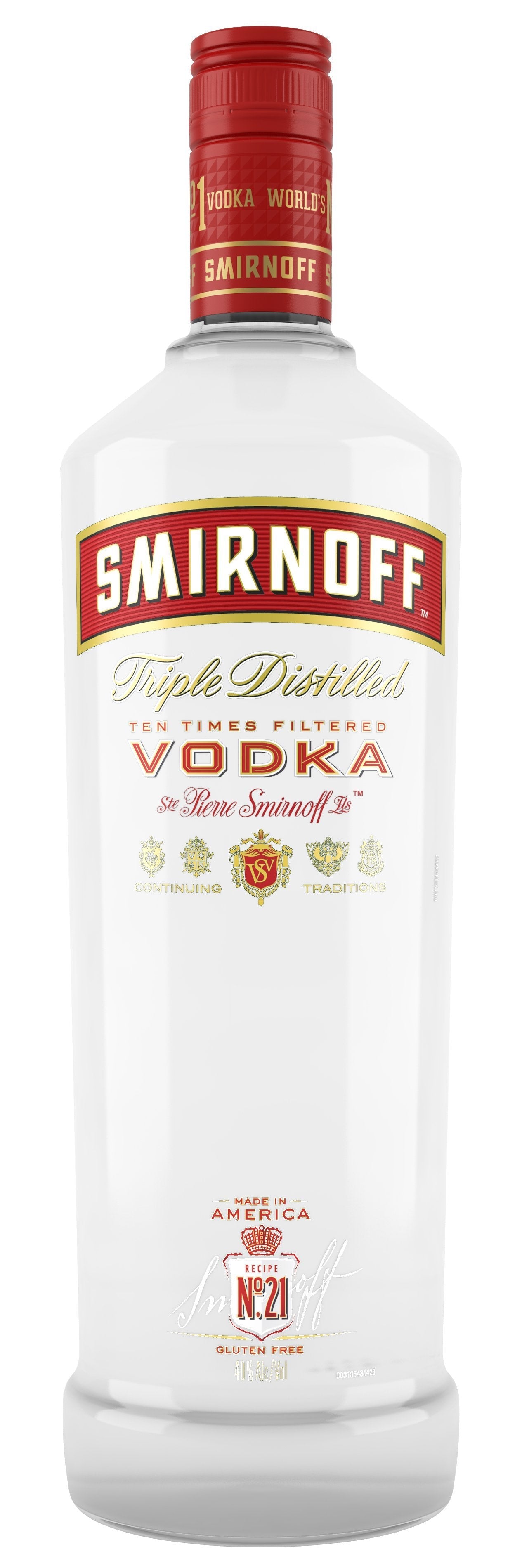 SMIRNOFF 80 (750ML)