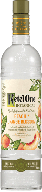 KETEL ONE BOTAN PEACH ORANGE BLOOD VODKA