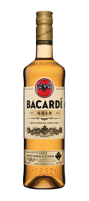 BACARDI RUM GOLD (750ML)