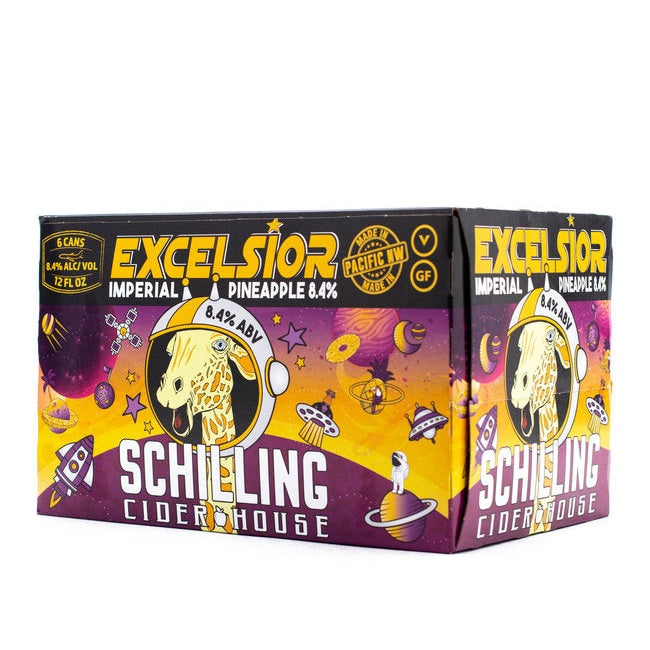 SCHILLING CIDER PINEAPPLE (6/12OZ) C