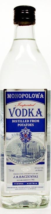 MONOPOLOWA VODKA (750ML)
