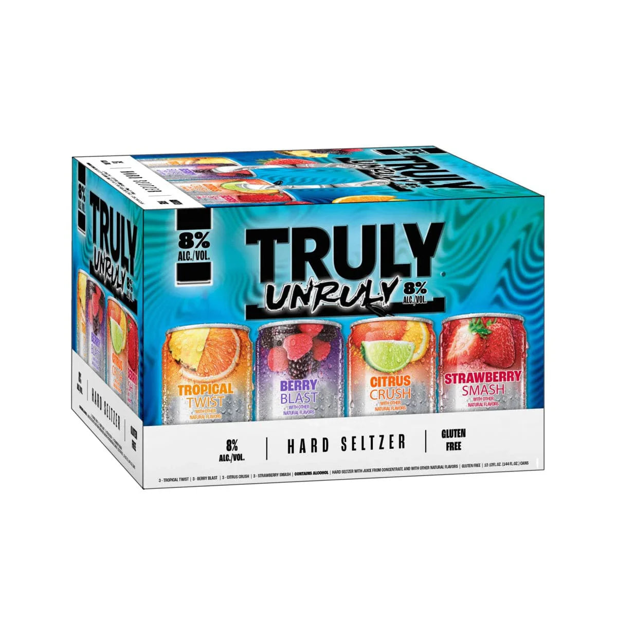 TRULY UNRULY HARD SELTZER (12/12OZ)