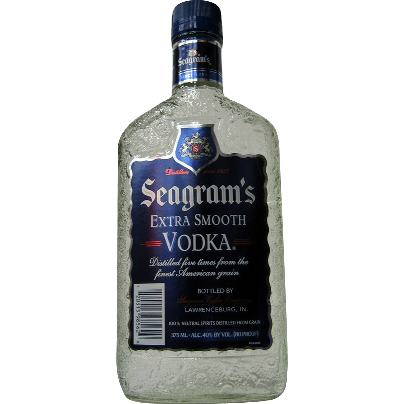 SEAGRAM'S VODKA EXTRA SM (375ML)