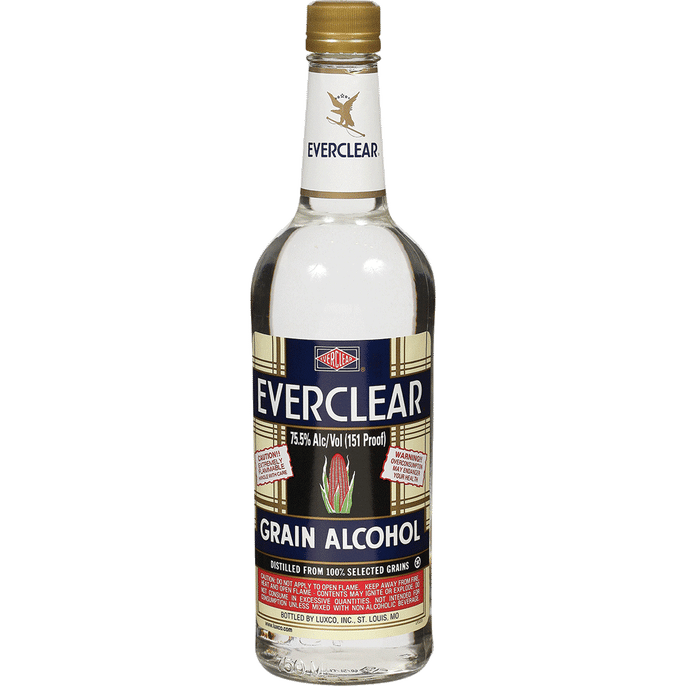 EVERCLEAR ALCOHOL 151P (375ML)