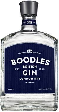 BOODLES BRITISH GIN LONDON DRY (750ML)
