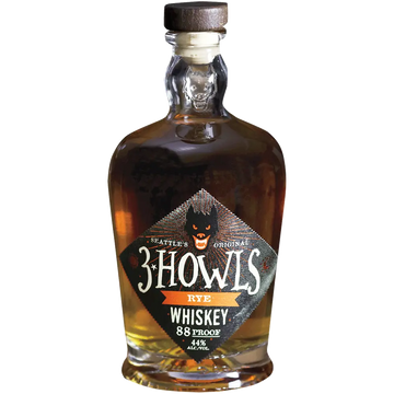 3 HOWLS RYE WHISKEY (750ML)
