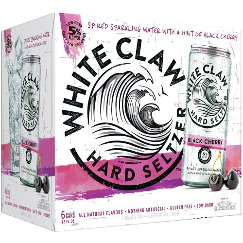 WHITE CLAW BLACK CHERRY C (6/12OZ)
