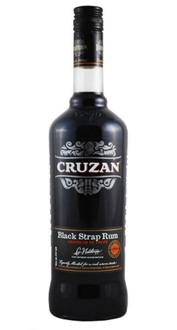 CRUZAN BLACK STRAP RUM (750ML)