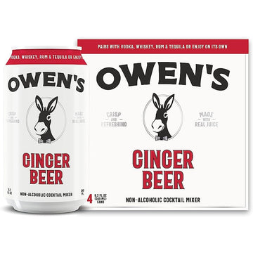 OWEN'S GINGER BEER (4/12OZ)