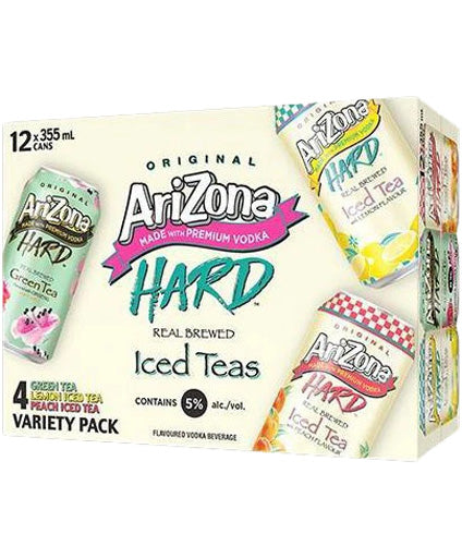 ARIZONA HARD TEA VARIETY (12/12OZ)