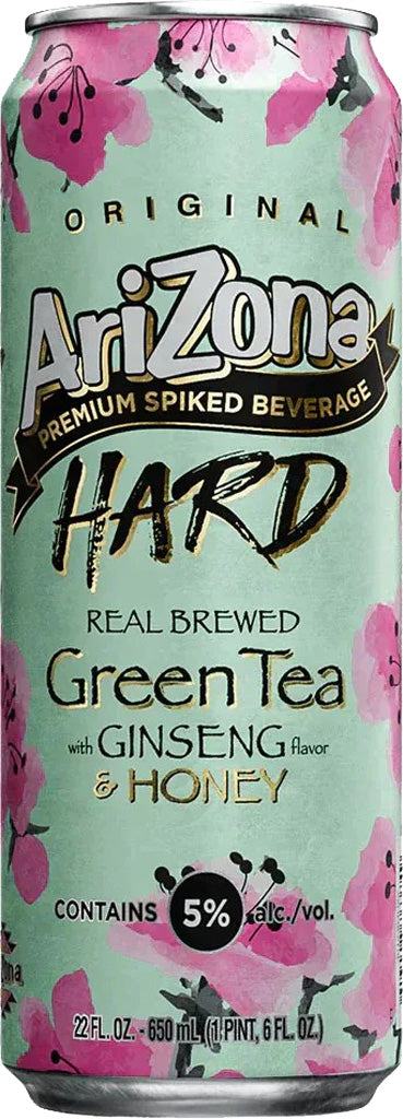 ARIZONA HARD GREEN TEA (22OZ)