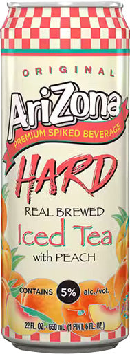 ARIZONA HARD ICE PEACH (22OZ)