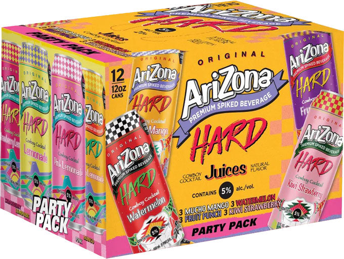 ARIZONA HARD JUICES PARTY PACK (12/12OZ)