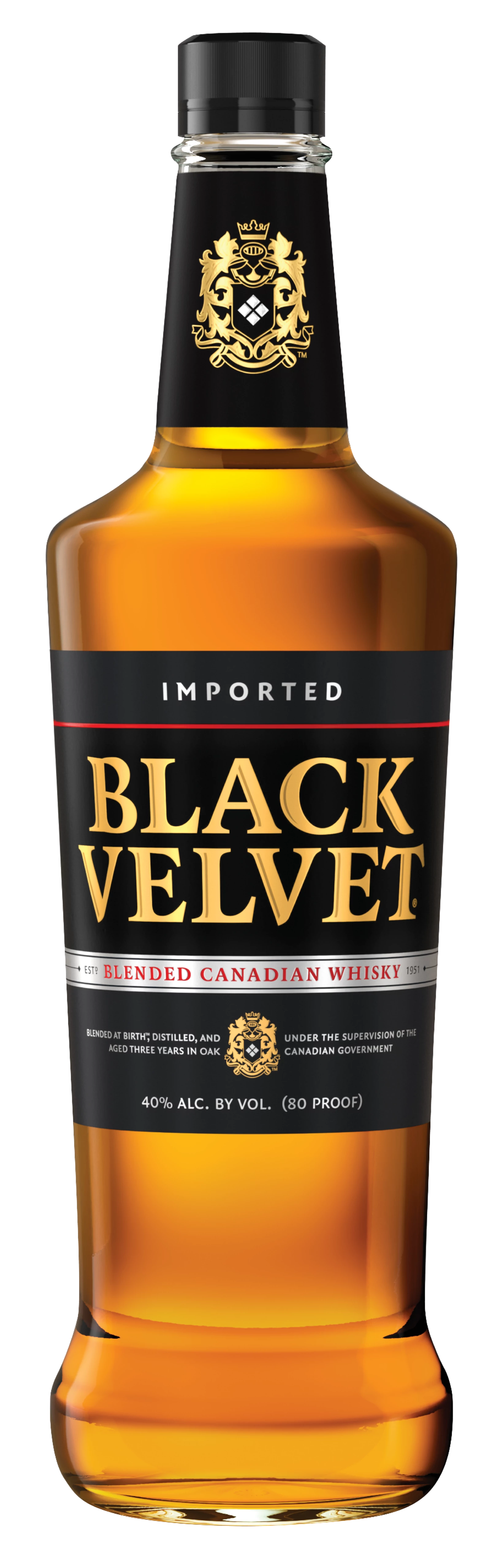 BLACK VELVET (750ML) P