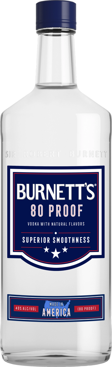 BURNETT'S VODKA (750ML)