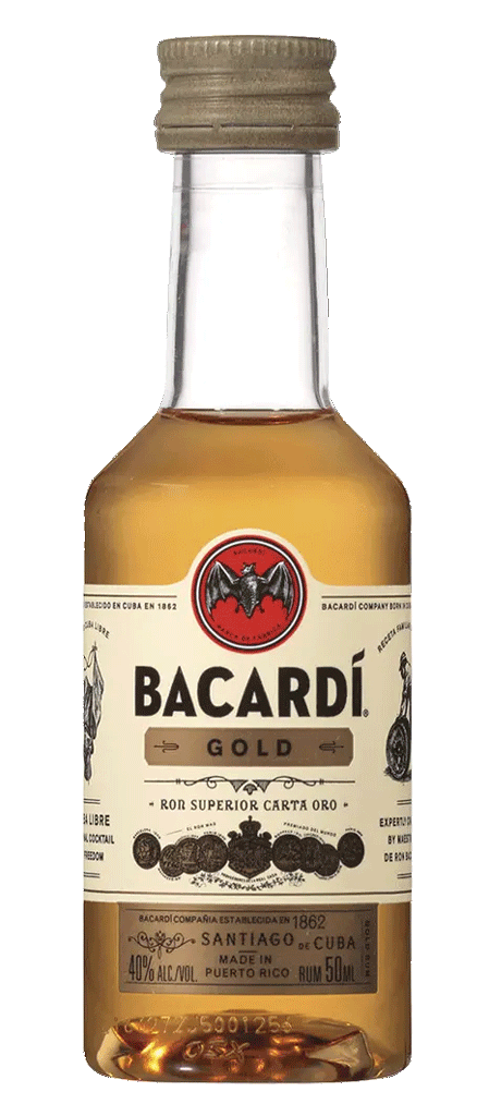 BACARDI GOLD (50ML) PET
