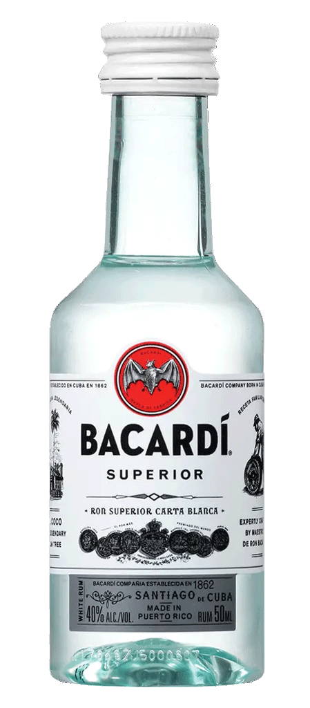 BACARDI SUPERIOR (50ML)