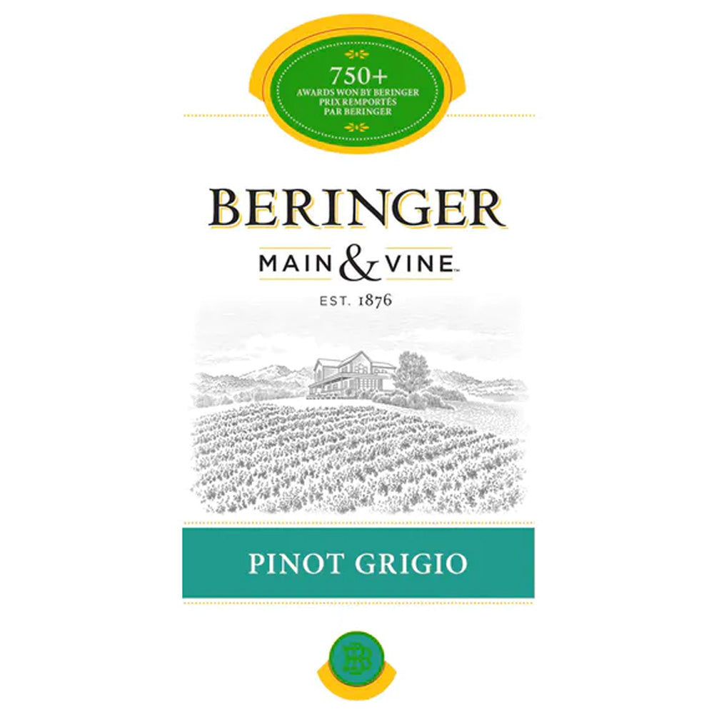 BERINGER PINOT GRIGIO (750ML)