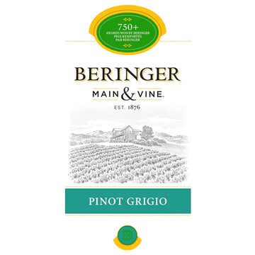 BERINGER PINOT GRIGIO (750ML)