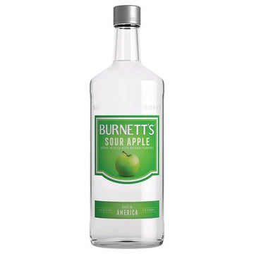 BURNETT'S SOUR APPLE PL (750ML)