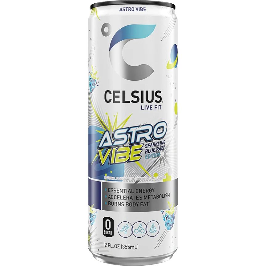 CELSIUS BLUE RAZZ (12OZ) C