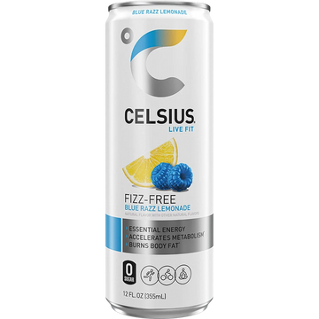CELCIUS BLUE RAZZ LEMONADE (12OZ)