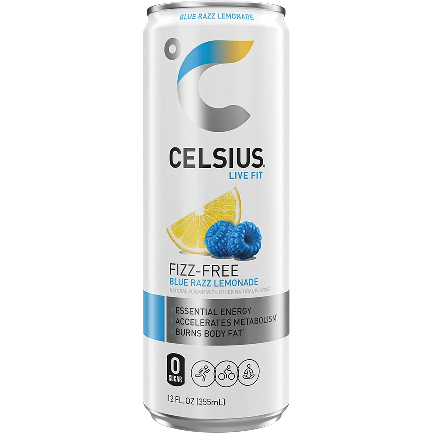 CELCIUS BLUE RAZZ LEMONADE (12OZ)
