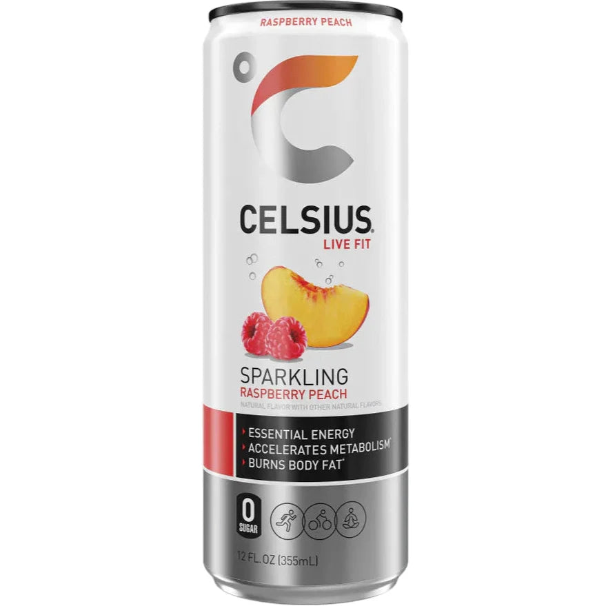 CELSIUS RASPERRY PEACH (12OZ) C