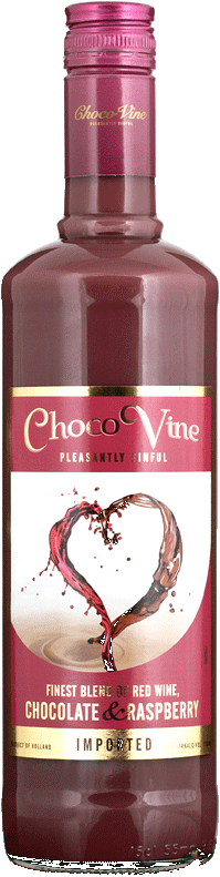 CHOCOVINE RASBERRY CHOCOLATE WINE (750ML)