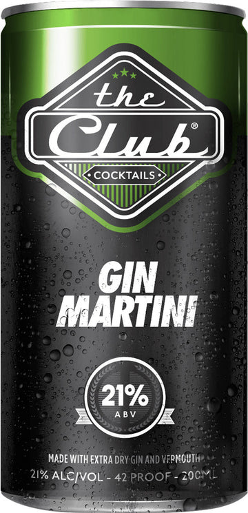 THE CLUB GIN MARTINI (200ML)