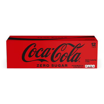 COKE ZERO CAN 12PK 12 OZ