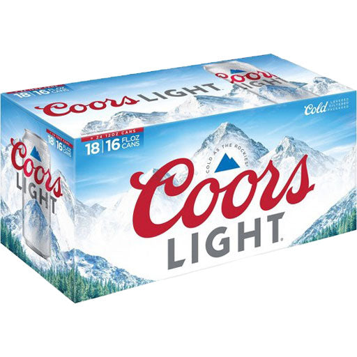 COORS LIGHT CAN (18/12OZ)